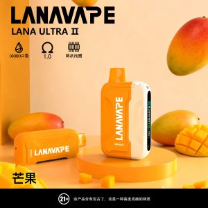 LANA16000口 芒果 換彈拋棄式電子煙 台灣現貨 711貨到付款 1 LANA16000口 芒果 拋棄式電子煙 台灣現貨