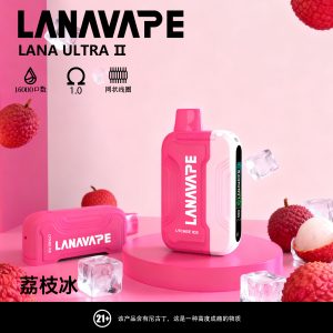 LANA16000口 荔枝 換彈拋棄式電子煙 台灣現貨 711貨到付款 1 LANA16000口 荔枝 拋棄式電子煙 台灣現貨