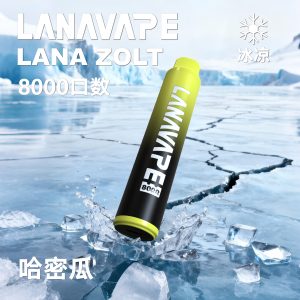 LANA8000口 哈密瓜 拋棄式電子煙 台灣現貨 711貨到付款 1 LANA8000口 哈密瓜 拋棄式電子煙 台灣現貨