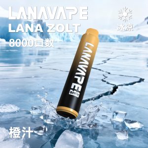LANA8000口 橙汁 拋棄式電子煙 台灣現貨 711貨到付款 1 LANA8000口 橙汁 拋棄式電子煙 台灣現貨
