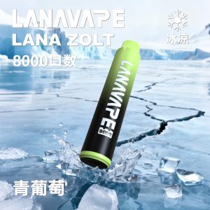 LANA8000口 青葡萄 拋棄式電子煙 台灣現貨 711貨到付款 1 LANA8000口 青葡萄 拋棄式電子煙 台灣現貨