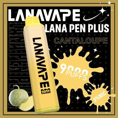 LANA9000口 哈密瓜 拋棄式電子煙 台灣現貨 711貨到付款