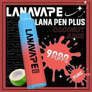 LANA9000口 椰子水 拋棄式電子煙 台灣現貨 711貨到付款 1 LANA9000口 椰子水 拋棄式電子煙 台灣現貨