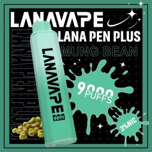 LANA9000口 綠豆 拋棄式電子煙 台灣現貨 711貨到付款 1 LANA9000口 綠豆 拋棄式電子煙 台灣現貨