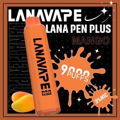 LANA9000口 芒果 拋棄式電子煙 台灣現貨 711貨到付款