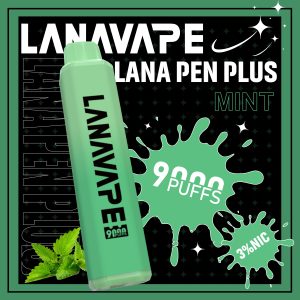 LANA9000口 薄荷 拋棄式電子煙 台灣現貨 711貨到付款 1 LANA9000口 薄荷 拋棄式電子煙 台灣現貨