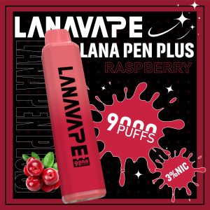 LANA9000口 覆盆子 拋棄式電子煙 台灣現貨 711貨到付款 1 LANA9000口 覆盆子 拋棄式電子煙 台灣現貨